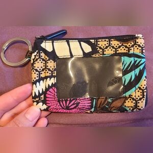 Vera Bradley zip ID case in Canyon Road